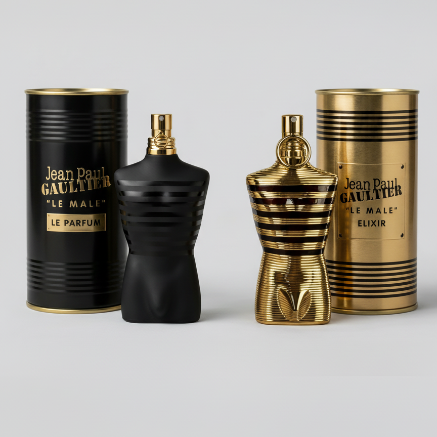 COMBO LE MALE PARFUM + ELIXIR