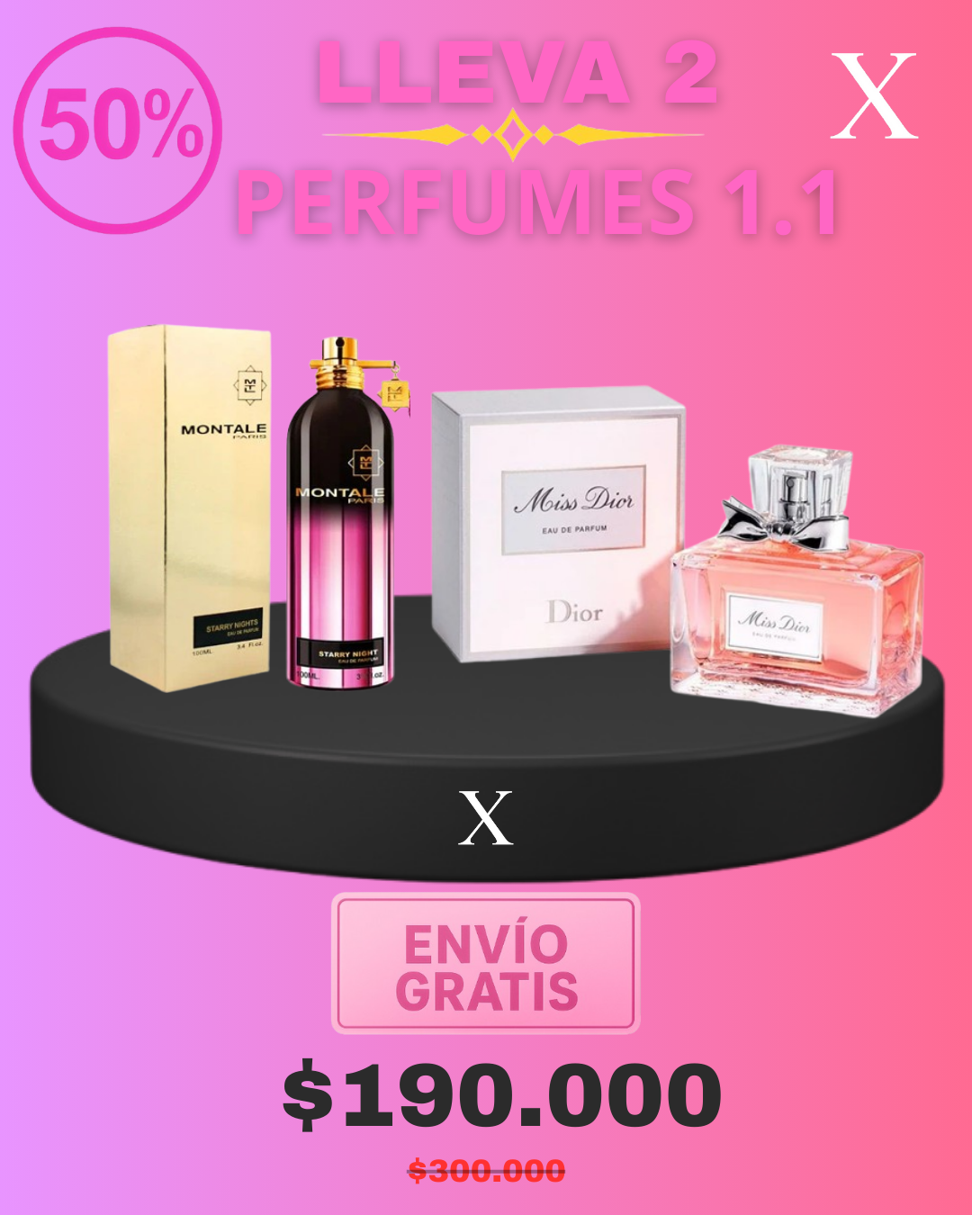 Miss Dior y Montale